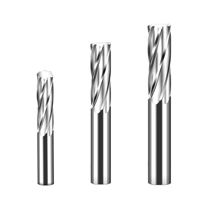 High Precision CNC Chucking Reamer - 7.1~79mm Diameter, 6 Flutes, Tungsten Steel Carbide Spiral Reamer for Metal Cutting(7.6X35X70mm)