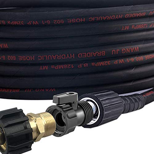 Hslife 12Pcs 3/4'' Plastic Garden Hose Shut Off Valve, Water Hose Shut Off Valve, Shut-Off Ball Valve Standard 3/4'' Thread Connector Coupling #TOP4