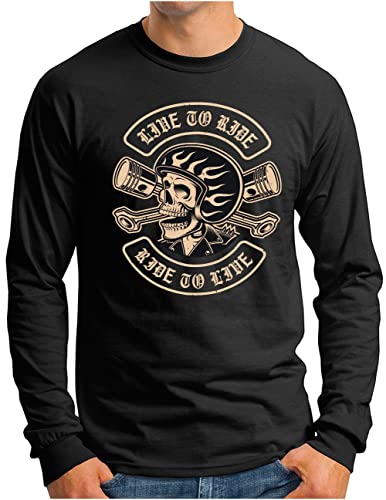 T-shirt de moto manches longues OM3 homme pour vos sorties
