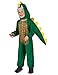 DEGUISE TOI Déguisement Dinosaure Vert et Jaune Enfant - Vert - L 10-12 Anni (130-140 cm)