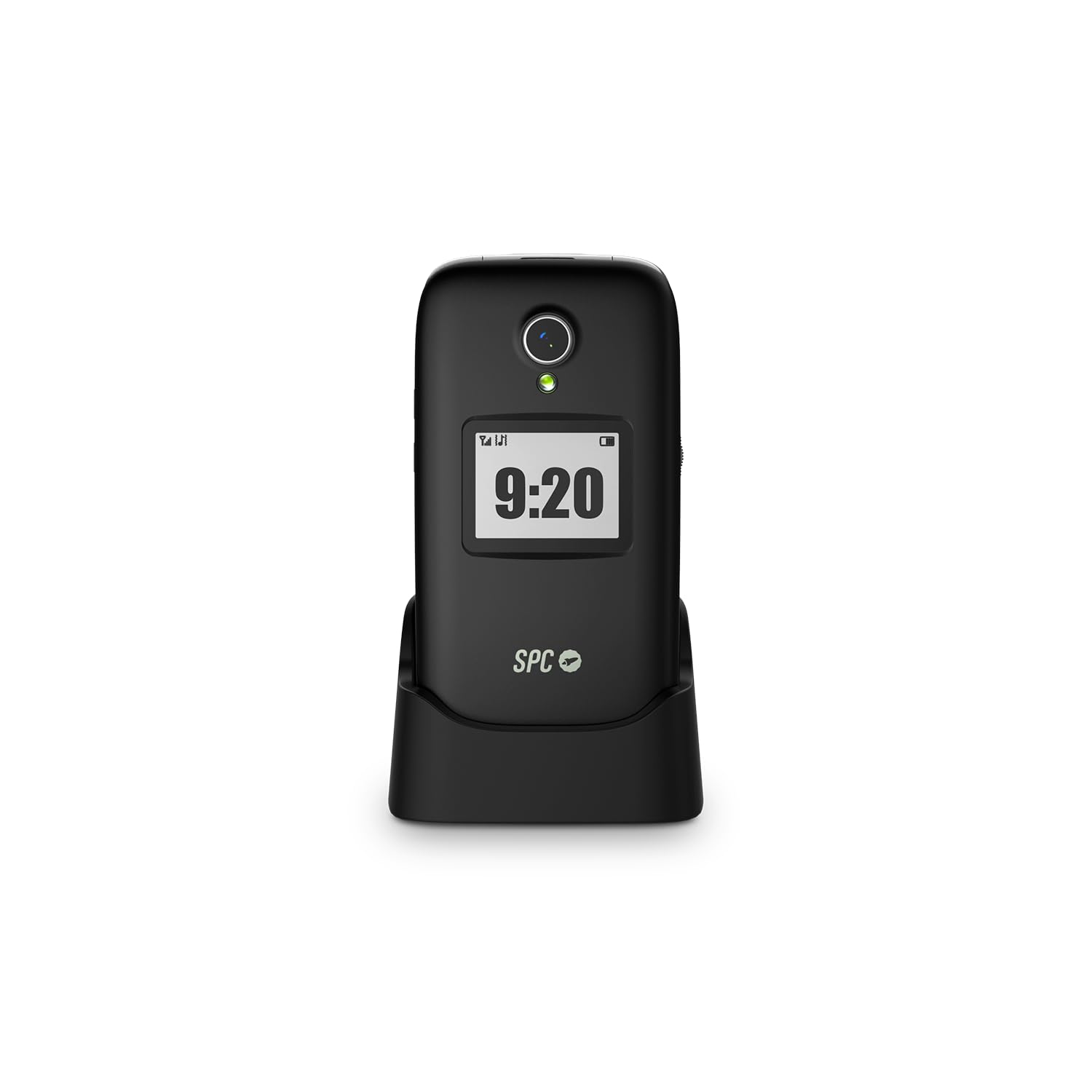 SPC Polaris - telefon komórkowy dla seniorów 4G z dużymi przyciskami i przyciskiem alarmowym | kompatybilny z aplikacją do zdalnego dostępu SPC Care (iOS i Android), śledzenie GPS i ostrzeżenia o