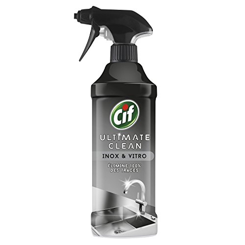 Cif - CIF Pistolet Spray Nettoyant Ultimate Clean Inox/Vitro 435 ml