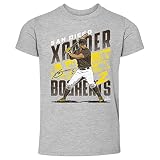 500 LEVEL Xander Bogaerts San Diego City Name Kids Toddler T-Shirt (Heather Gray, 3T)