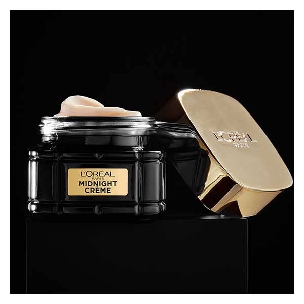 L'Oréal Paris - Midnight Age Perfect Renaissance Cellular Cream - Regenerujący krem na noc - Przeciwzmarszczkowy pielęgnacja twarzy, twardość, komfort - Do wszystkich rodzajów skóry - 50 ml