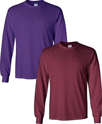 Image of Gildan Men's Ultra Cotton Long Sleeve T-shirt, Style G2400
