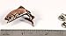 Rainbow Trout, Fish Pin, Copper Plated, FC003, 1 1/4”, Red sides, Silver trout, River trout, Steelhead, Sea-run trout, bow, rainbows, Lapel Pin, Hat Pin, Pins, Brooch, Jewelry, Gift, 100% Handmade in the USA, Over 200 Fish Designs Available.
