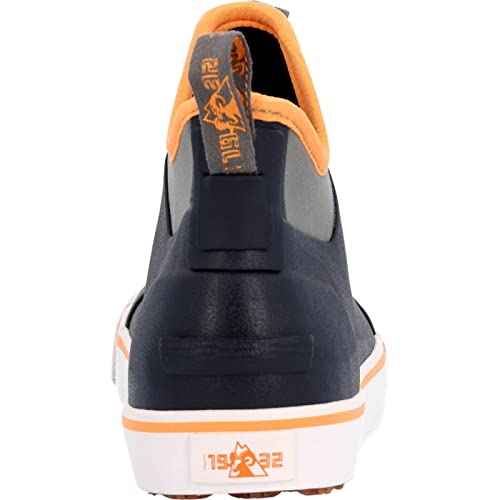 Rocky Dry Strike Rain Boot, Navy Charcoal, 6 Us Unisex Big Kid #TOP3