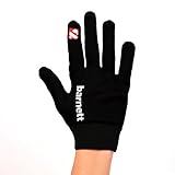 BARNETT FLGL-02 American Football Handschuhe Running, RE,DB,RB, Schwarz, (L)