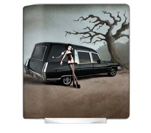 Preisvergleich Produktbild MusicSkins Schutzfolie für Seagate FreeAgent Desk, Motiv Pinup Toons Nachtschicht