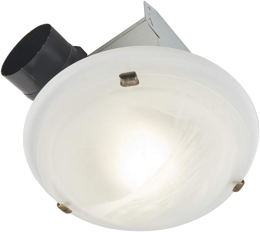 NuTone 770RNLTK NuTone 770RNLTK 80 CFM 2.5 Sone Ceiling Mounted Decorative Bath Fan with Interchangeable Trim Kits