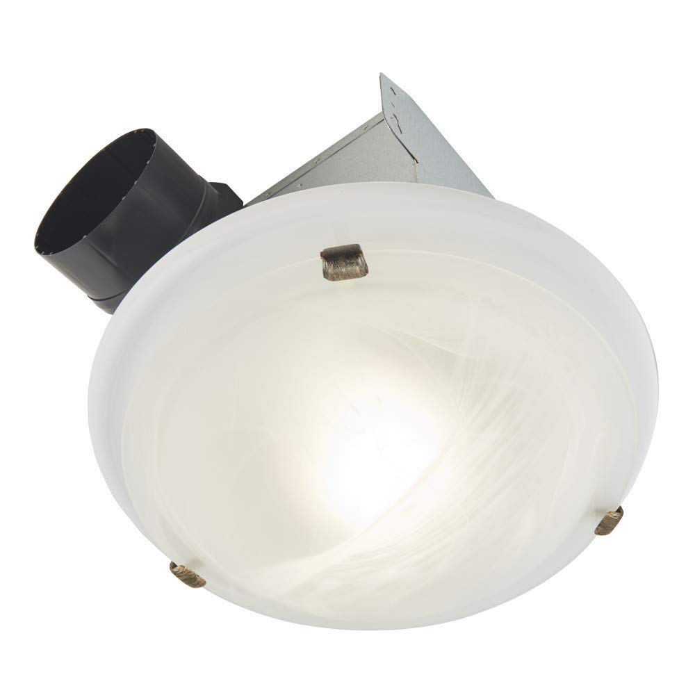 NuTone 770RNLTK NuTone 770RNLTK 80 CFM 2.5 Sone Ceiling Mounted Decorative Bath Fan with Interchangeable Trim Kits