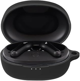 حافظة حماية من السيليكون لسماعات اذن لاسلكية انكر ساوندكور لايف P2 ميني كادير اسود