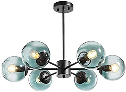 Suspension luminaire salon style nordique et industriel chic en métal