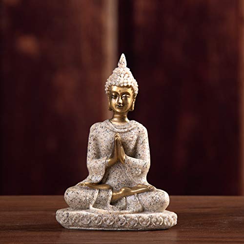 Estatua De Buda, Hecha A Mano, Adorno Budista Sentado Para Decoración Del Hogar, Meditación Espiritual, Decoración Zen Para Interiores Y Exteriores Estatua De Buda, Hecha A Mano, Adorno Budista Sentado Para Decoración Del Hogar, Meditación Espiritual, Decoración Zen Para Interiores Y Exteriores