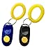 NewNewStar Pet Training Clicker with Wrist Strap, Dog Training Clicker, Black/Blue