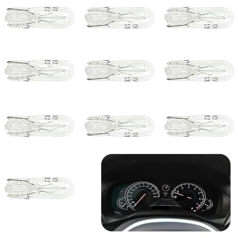 gaubss 10 Pcs Dashboard Light Bulbs Cover
