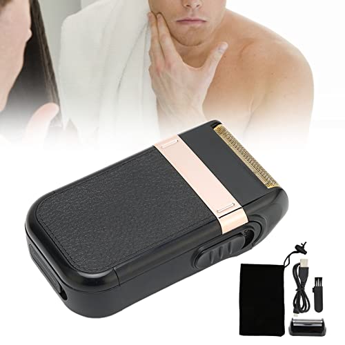 Rasoir électrique professionnel pour coiffeur à double feuille dorée - 4