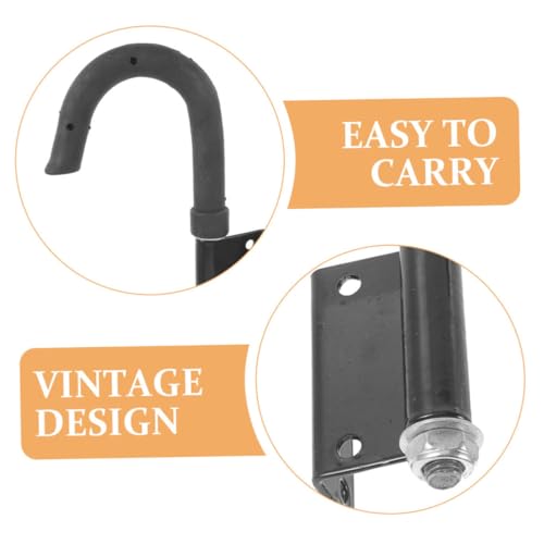 LIFKOME 2pcs Ladder Hooks Ladder Roof Hooks Heavy Duty Stabilizer for Outdoor Use by LIFKOME - Used condition - Image 6