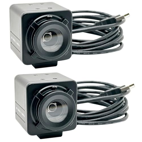 Eeskvrebuz 2X �Y�Ɨp 4K USB �E�F�u�J���� PC ���b�v�g�b�v �r�f�I 8MP �t�H�[�J�X USB �J���� IMX179 �Z���T�[ OTG UVC �v���O �A���h �v���C