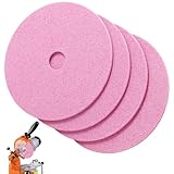 4 Pcs Ceramic Chainsaw Grinding Wheel,5-3/4" Dia 1/8" Professional Chainsaw Sharpening Grinding Wheel Disc for 3/8LP .325 Chain for Electric Chain Grinder Sharpener Tool Ceramic Abrasive