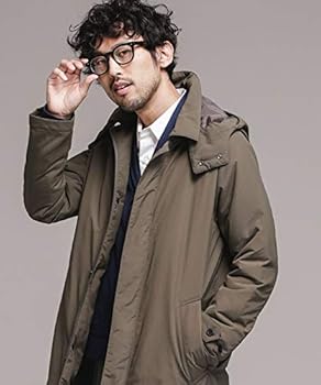 Amazon | [ナノ・ユニバース] 暖トリオ］ フード 脱着ステンカラー