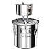 Still Spirits Acqua Distillatore di Alcol Tubo di Rame Birra Fatta in casa Kit per la Produzione di Vino Caldaia in Acciaio Inossidabile 304 (11L)