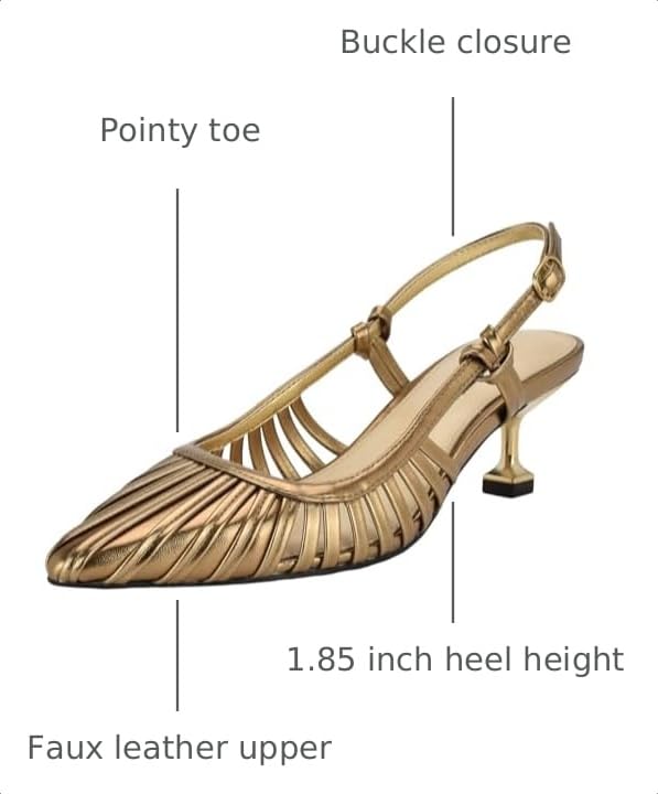 Nine West Women's Whitt Pump, Bronze 710, 5 by Nine West - Used condition - Image 3