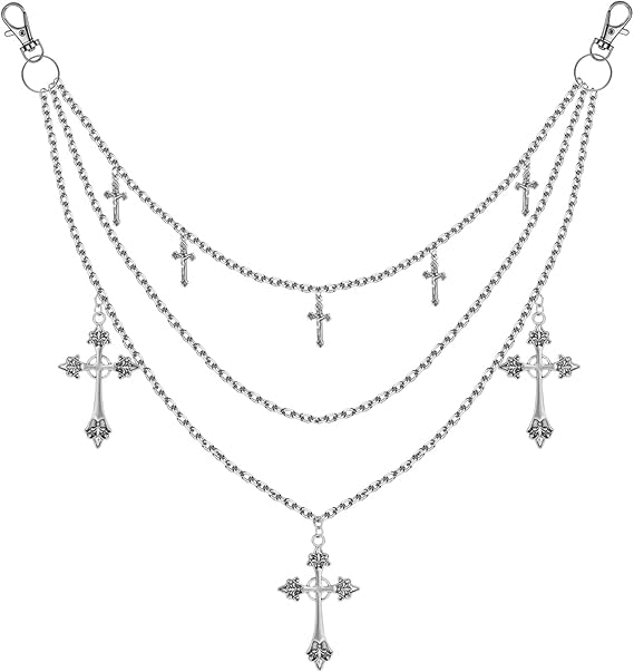 Jeans Chain,Cross Chain for Men,Gothic Jewellery.Fashionable pants accessories-image-48