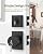 Goldenwarm Black Exterior Door Lock Set, Square Contemporary Matte Black Door Knob and Deadbolt Set, Heavy Duty Door Locks for Front Door (2 Pack)