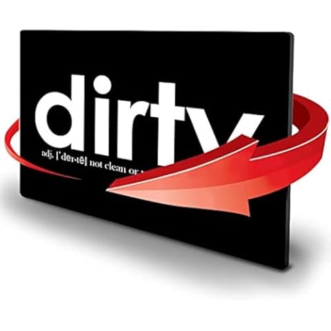 Double Sided Dishwasher Magnet - Clean Dirty Reversible Flexible Flip 3x4 inch Big size Flipside Black and White Simple Definition Design Perfect Kitchen Addition Premium Flip Sign Indicator Cover