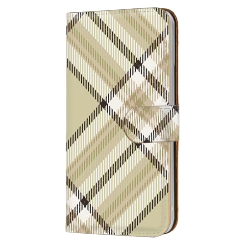 Google Pixel 7 用 ピクセル7カバー スマホケース 手帳型 フレキシブル タータンチェック スコットランド模様 シャンパン 耐衝撃性 携帯ケース ストラップホール 229a04m