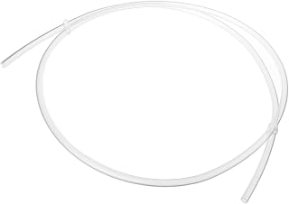 Othmro PTFE Teflon Bowden Tube 3.28ft-4mm ID x 6mm OD–Transparent Connector Tubing for 3D Printer-1PCS