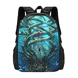DXDKOALA Back Pad Durable Laptop Book Bag Travel Daypack Wear Resistant Back Casual Bookbag