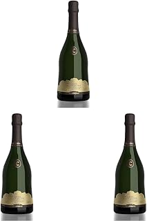 Codorniu Gran Plus Ultra, 100 por ciento Chardonnay, Brut Nature 0.75 L (Paquete de 3)