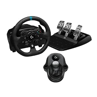 Logitech G923 Racing Wheel and Pedals with Driving Force Shifter for Xbox, PC, Mac