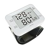 Wrist Blood Pressure Monitor, Digital Blood Pressure Cuff with Voice Broadcast & Large Display Scree