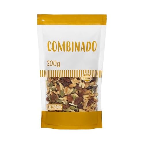 Mixed Nuts, Dried Fruit and Pumpkin Seeds, Gluten Free, Savoury Maize and Corn, 200g Pack of 6