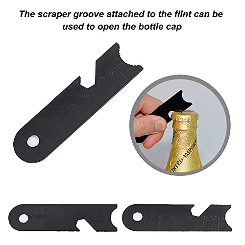 WAFJAMF kit de bombeiro de magnésio para clima, multifuncional para uso ao ar livre, sólido, iniciad