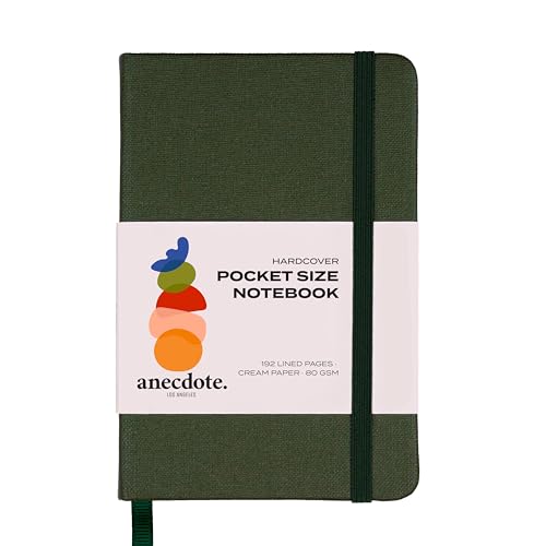 ANECDOTE. Small Journal Notebook for Men & Women, 192 Pages...
