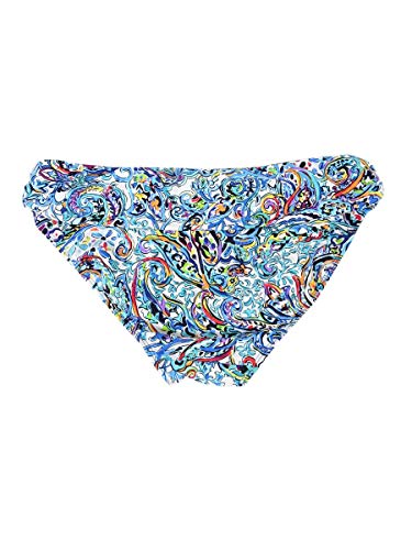 Lauren Ralph Lauren Women's Paisley Bikini Swim Bottom Swimsuit (10, Blue) #TOP1