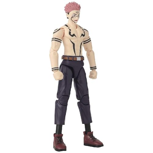 BANDAI Anime Heroes Jujutsu Kaisen Ryomen Sukuna Version Uniforme Figurine 17 cm Licence Officielle Jujutsu Kaisen Figurine d'action articulée Sukuna Jouet Enfant et + 36988 - vue 9
