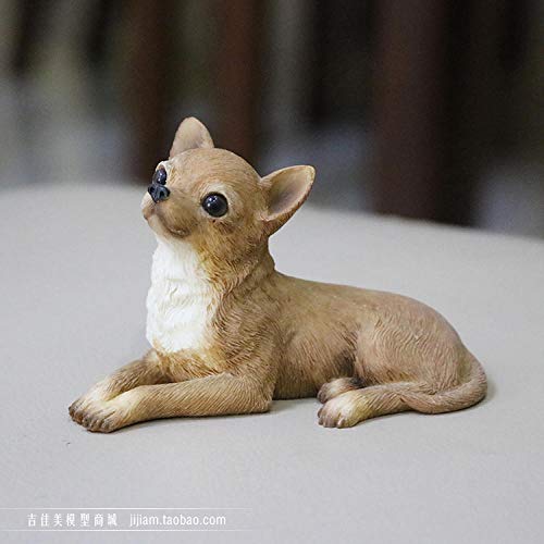 Modèle Chien Simulation Chihuahua, idée cadeau pour passionnés