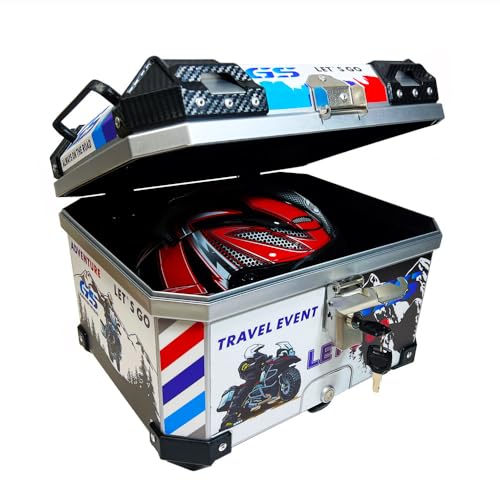 MYK – Estojo para bagagem de motocicleta – Capacidade 45Lts – Resistente ao clima