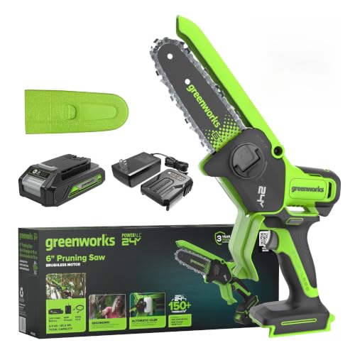 Greenworks 24V 6-Inch Chainsaw