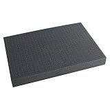 HMF 1458-40 Mousse prédécoupée, cube de mousse, 345 x 275 mm, garniture de...