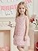 Tutu.kk Toddler Girls Dress Sleeveless A-Line Birthday Party Dresses with Layered Tulle Wedding Gown Pink 1-2T