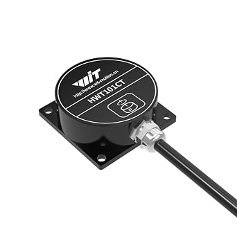 HWT101CT IP68 Industrial-Grade Z-Axis 0.1 Crystal Inclinometer, Single Axis MEMS Tilt Angle Sensor, Built-in High-Integrated Crystal Gyroscope for Robot Application and Industrial Usage