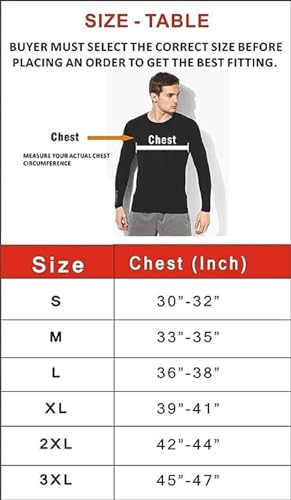 Image of NEVER QUIT Men's Compression Shirt Pack of 1 or 2 - Long Sleeve Quick Dry Base Layer T-Shirt for Gym, Running & Sports Workout