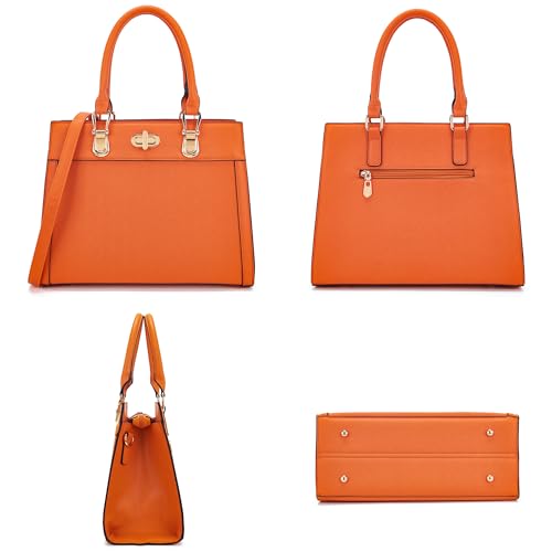 Purse Set Women Tote Handbag Shoulder Bag Top Handle Satchel Work Bag Crossbody Matching Wallet 2pcs3