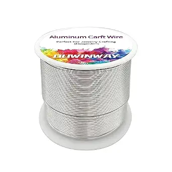 16-Gauge Silver Aluminum Craft Wire - 154ft